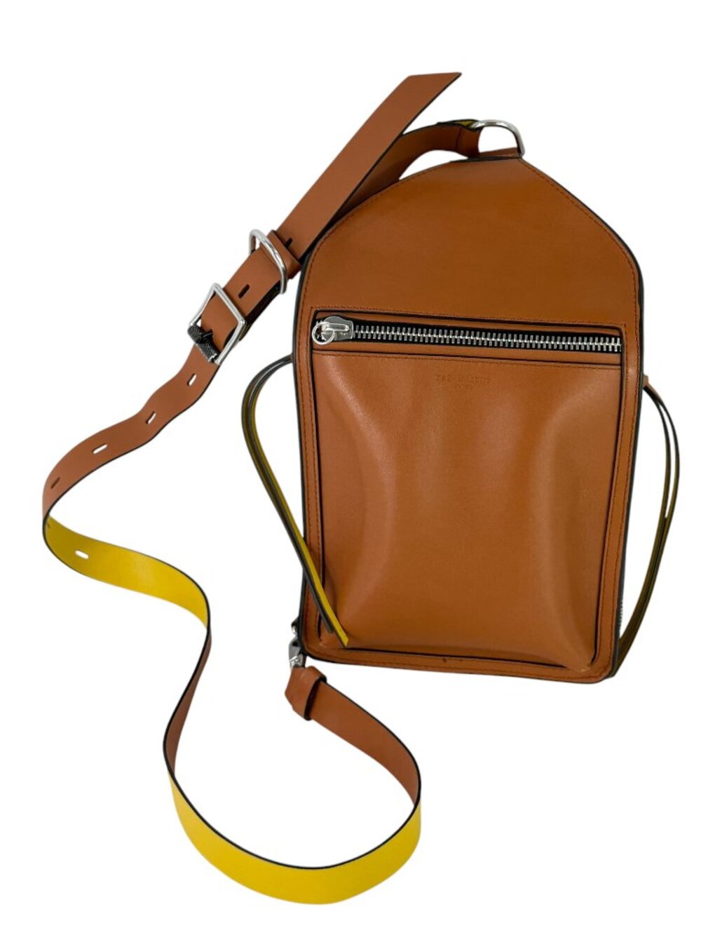 RAG & BONE Elliot Sling Bag in Brown Leather Unisex Crossbody Bag